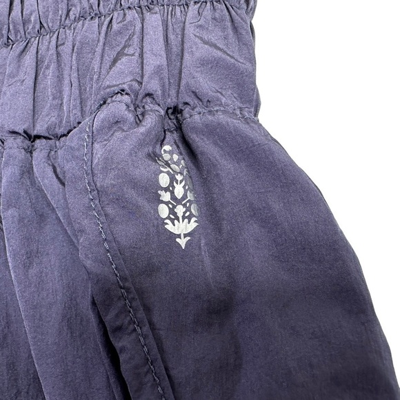 Free People Movement Womens The Way Home High Rise Shorts Sz Small Deep Sea - Picture 6 of 11